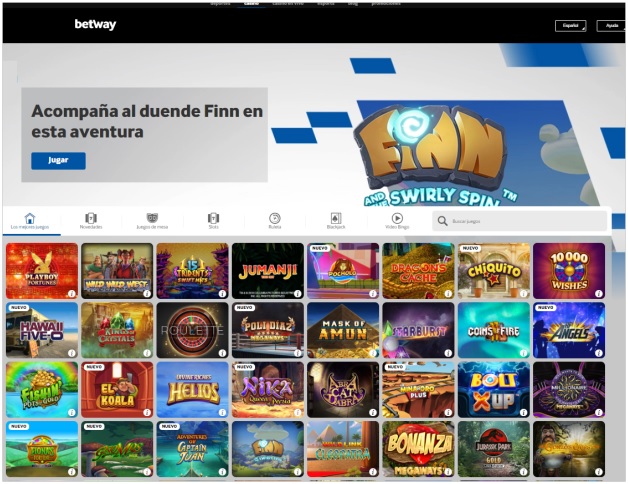 Betway Casino Colombia para jugar Tragamonedas y deportes