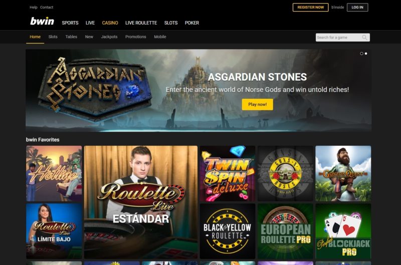 Bwin casino el mejor sitio de juegos de casino online en Colombia
