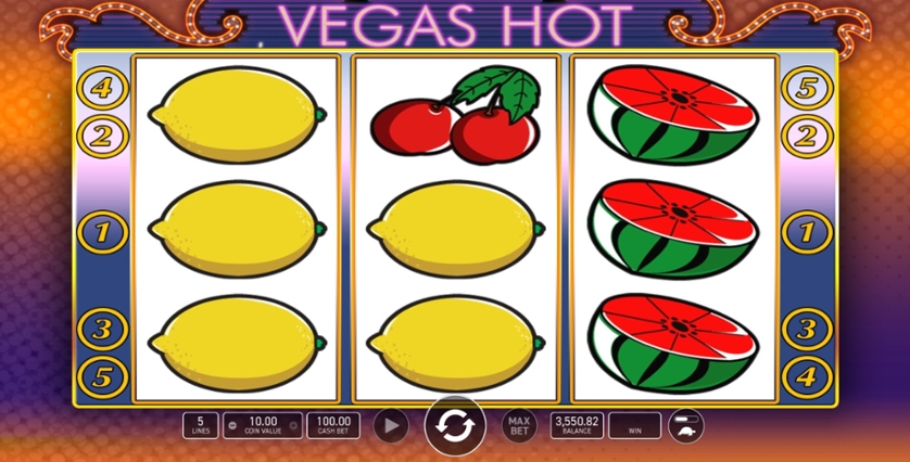 Características de las tragamonedas Hot Vegas
