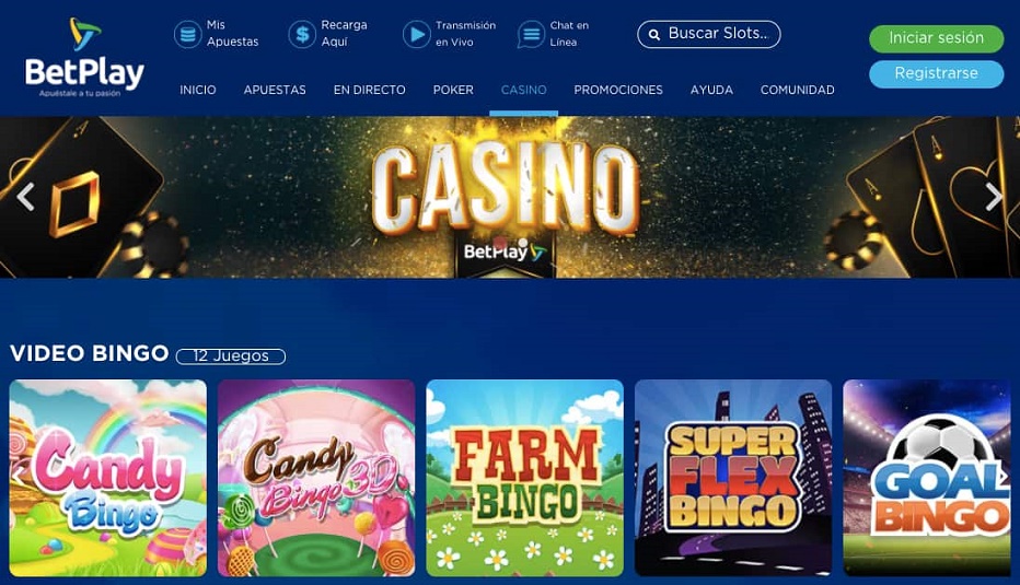 Casino Online Betplay en Colombia