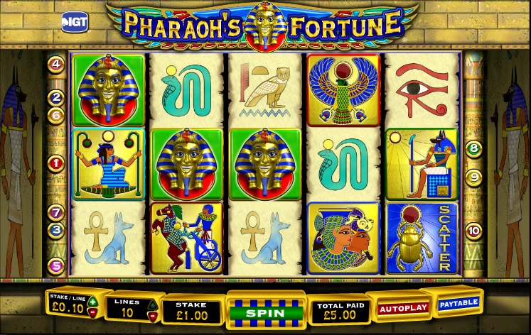 Pharaos Fortune 3d