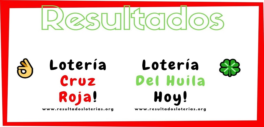 Resultados de la Lotería Cruz Roja