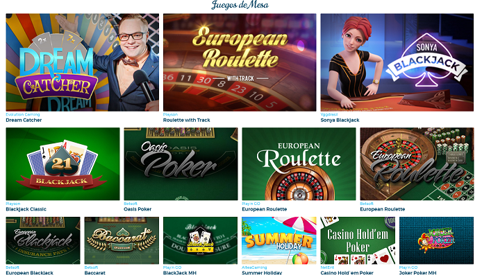 juegos de casino 